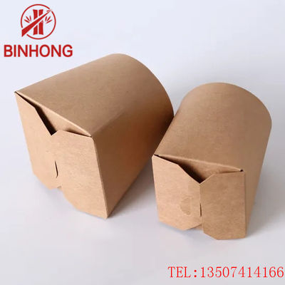 স্ট্যাকটেবল রিসাইকেল পেপার 45oz ক্রাফট টেকওয়ে বক্সগুলি