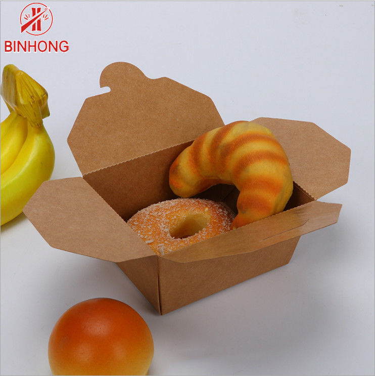 ডিসপোজেবল কাস্টম 33oz ইকো বান্ধব টেকওয়ে বাক্স তৈরি