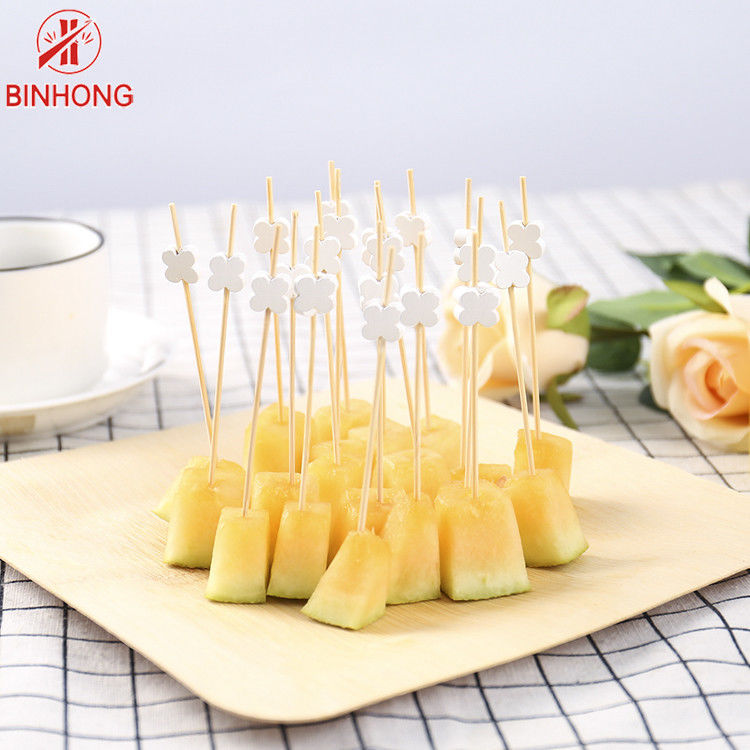 এর জন্য কাস্টমাইজযোগ্য 0.065kg 12CM কাঠের খাদ্য স্কুওয়ার