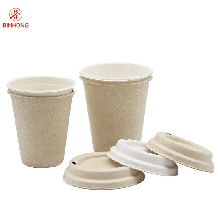 কফির জন্য অ-বিষাক্ত 12oz ডিসপোজেবল কাগজ পাত্রে